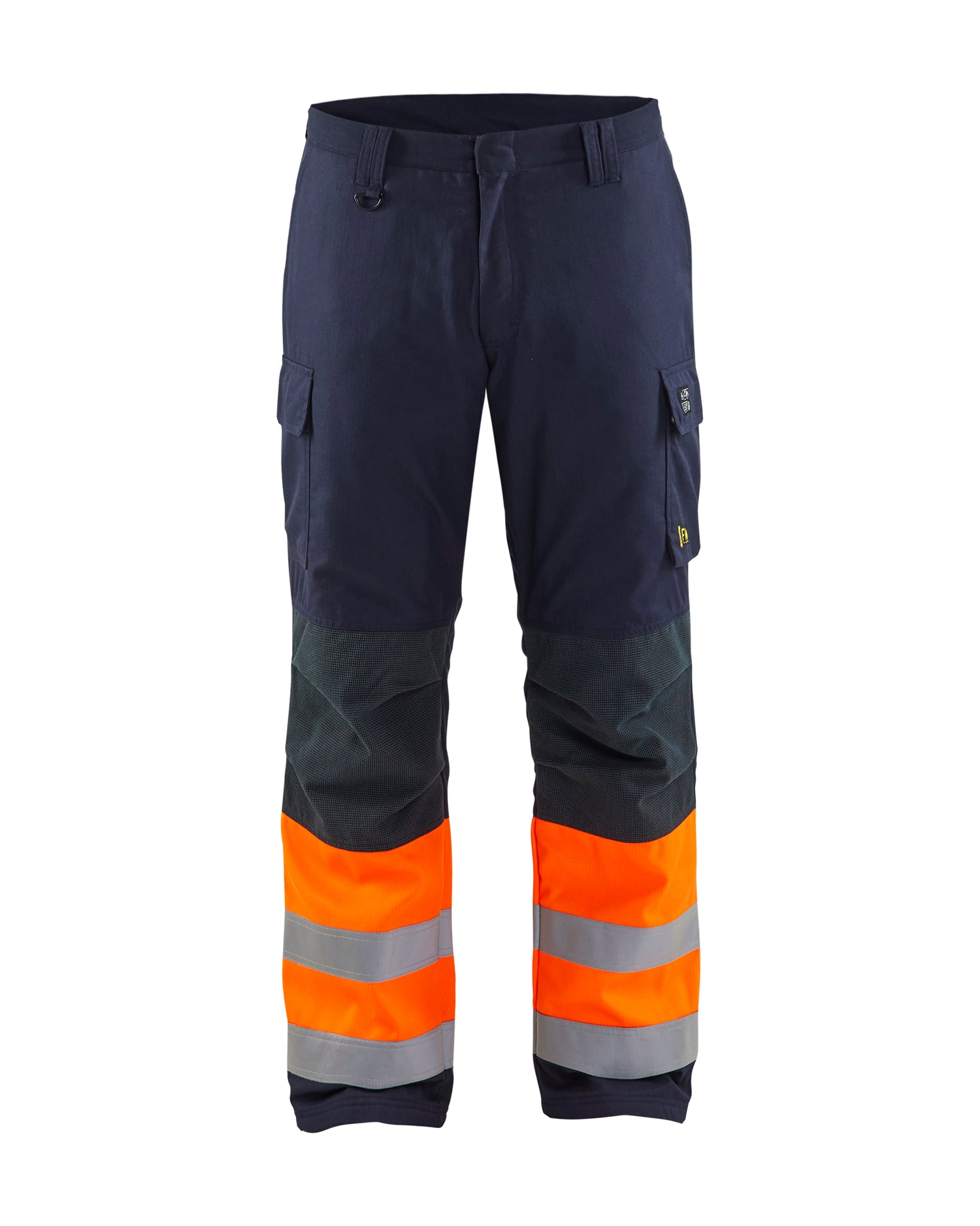 Blåkläder 1869 Multinorm Vinter Buks Inherent, Marineblå/High Vis Orange