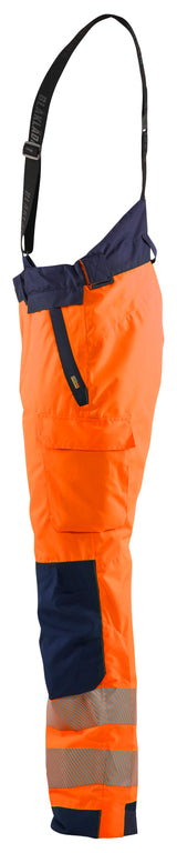 Blåkläder 1875 High Vis Vinter Buks nærbillede med tryk