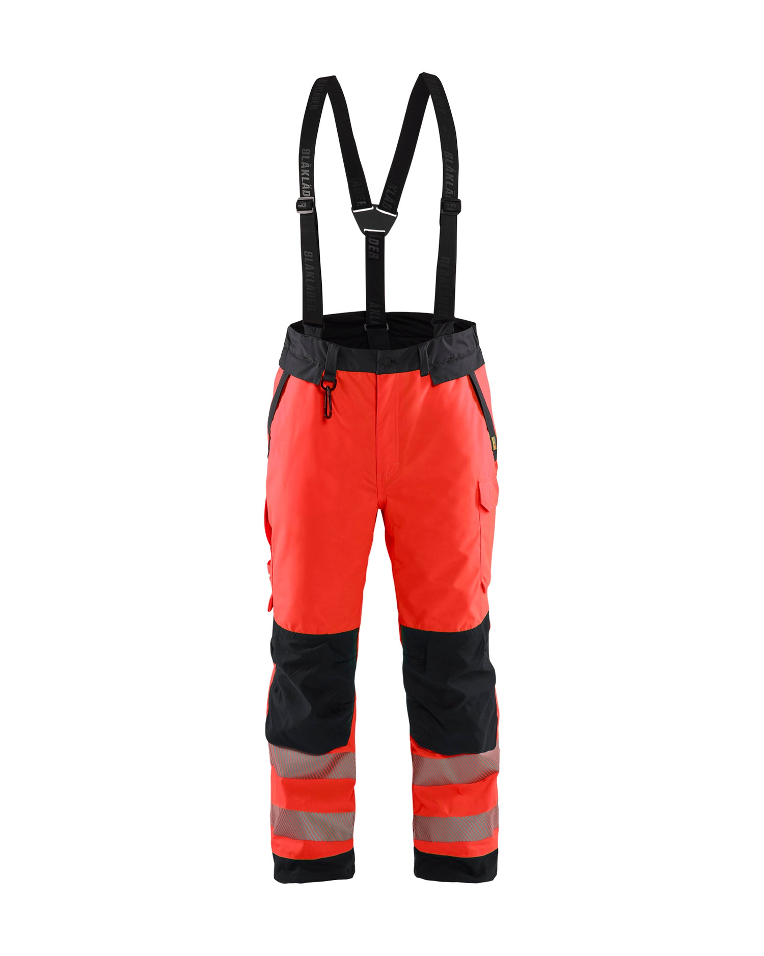 Blåkläder 1875 High Vis Vinter Buks, High Vis Rød/Sort