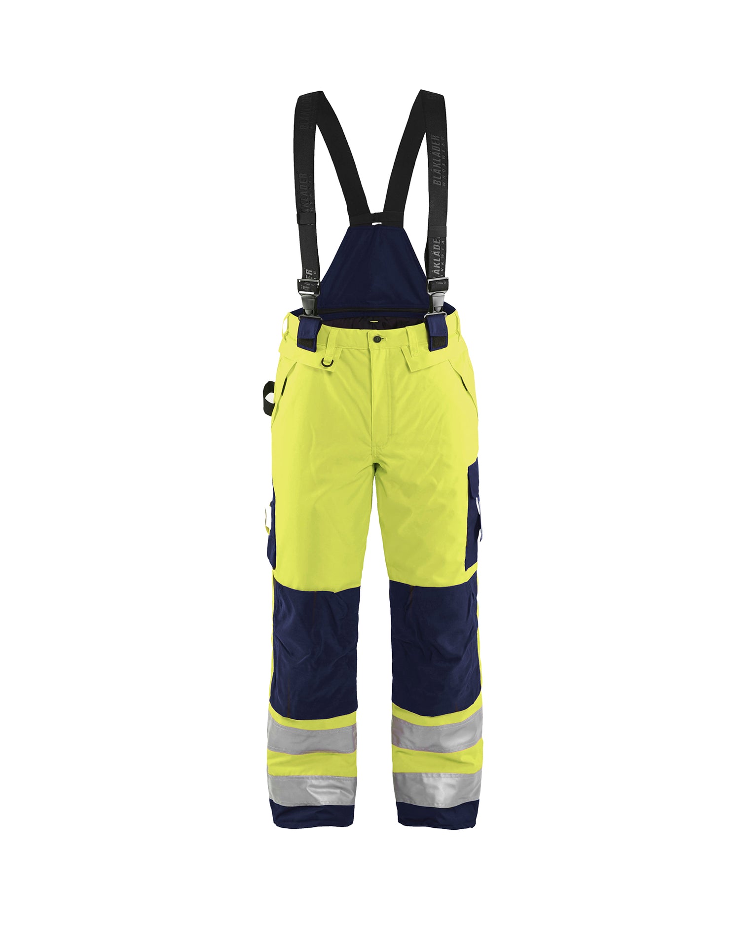 Blåkläder 1885 High Vis Vinter buks, High Vis Gul/Marineblå