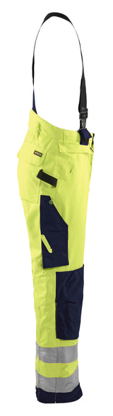 Blåkläder 1885 High Vis Vinter buks detalje til broderi