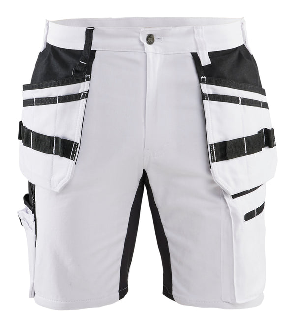 Blåkläder 1911 Shorts med stretch med tryk eller logo – arbejdstøj og firmatøj