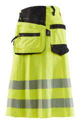 Blåkläder 1921 High Vis Kilt produktfoto med tryk
