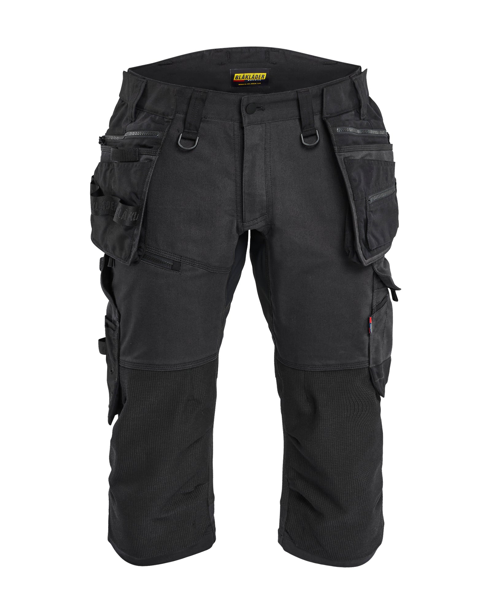 Blåkläder 1977 Striker Håndværkerknickers med Stretch, Sort/Sort