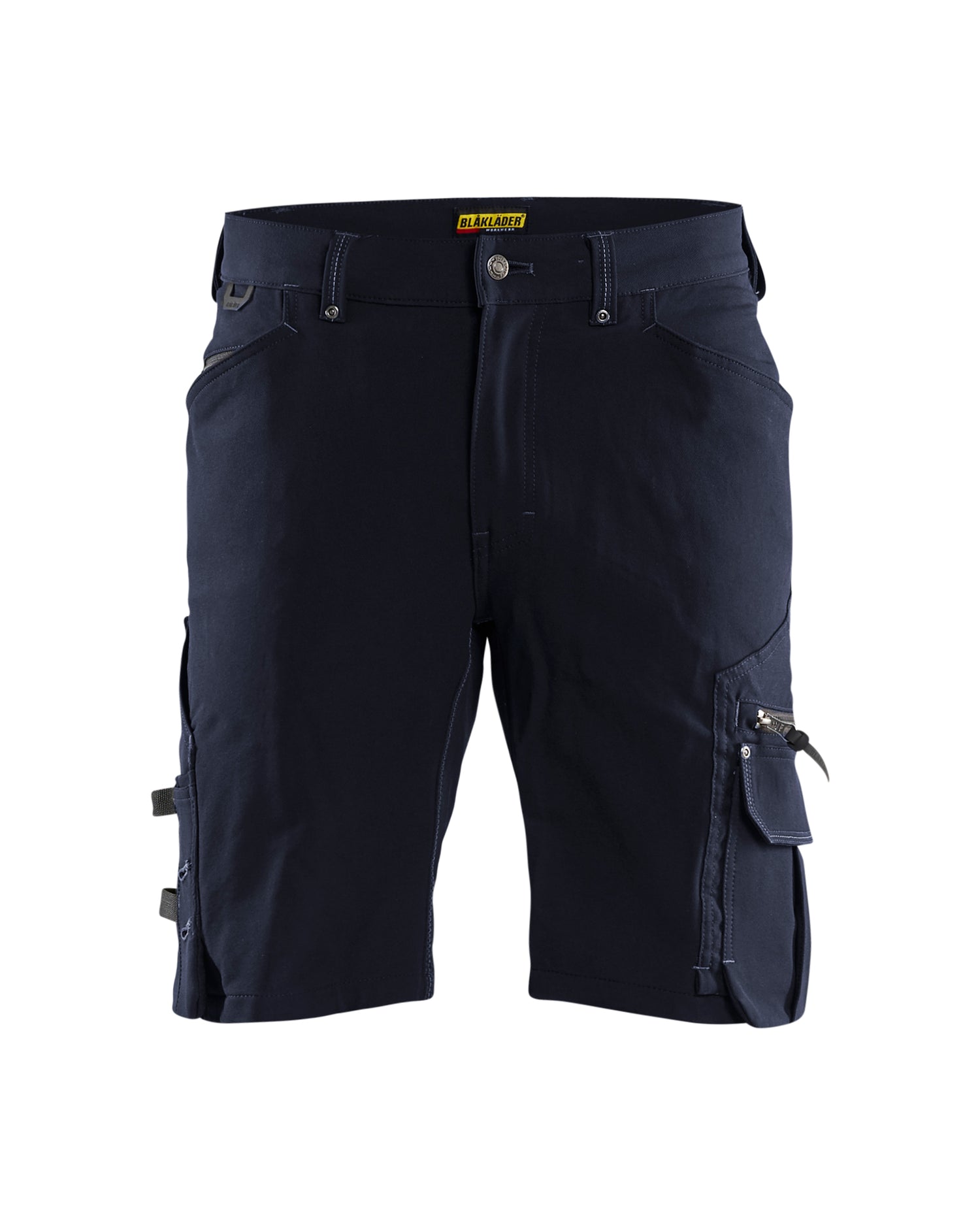 Blåkläder 1987 Håndværker Shorts 4-vejs stretch X1900, Mørk Marineblå/Sort