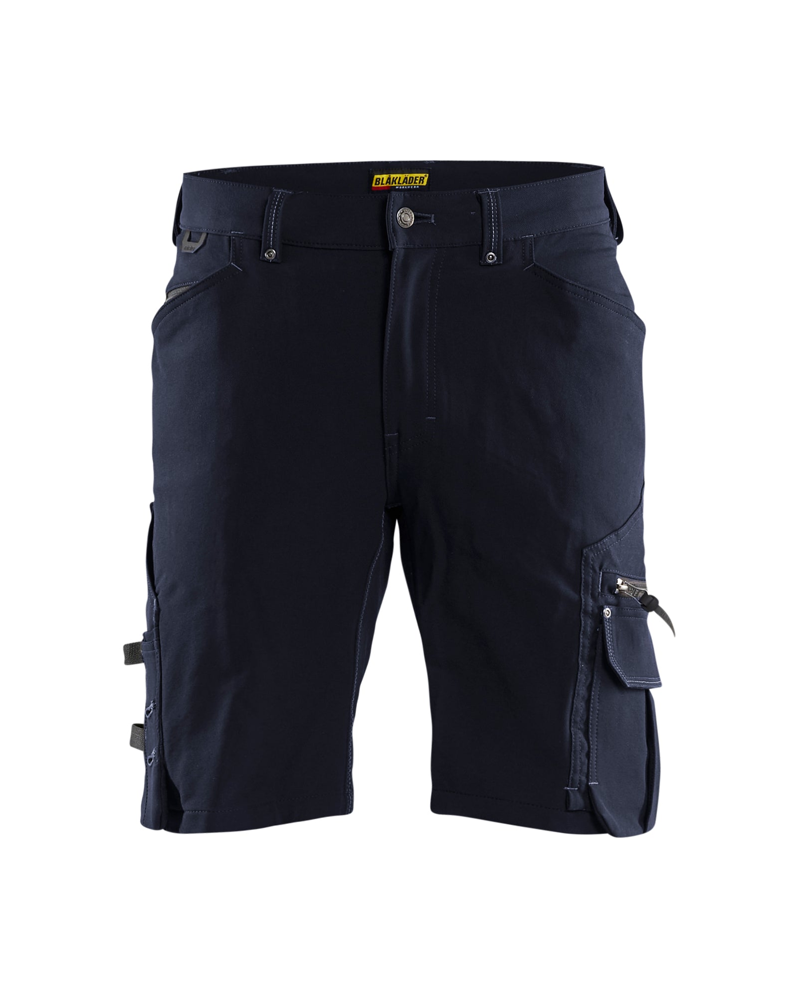 Blåkläder 1987 Håndværker Shorts 4-vejs stretch X1900, Mørk Marineblå/Sort