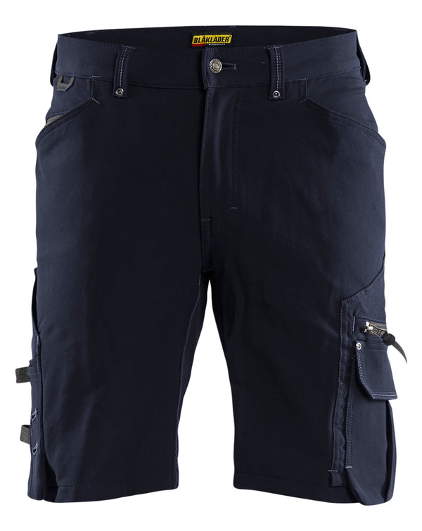 Blåkläder 1987 Håndværker Shorts 4-vejs stretch X1900 med tryk eller logo – arbejdstøj og firmatøj
