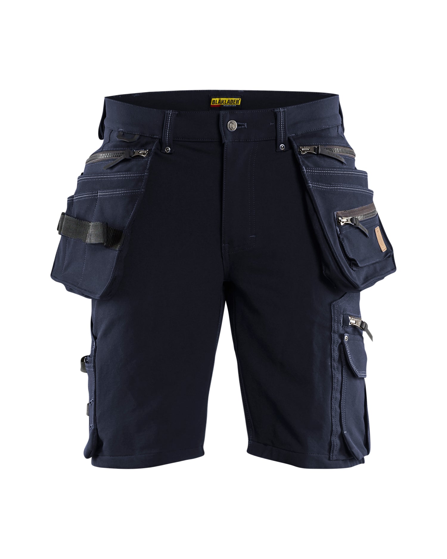Blåkläder 1988 Håndværker Shorts 4-vejs stretch X1900, Mørk Marineblå/Sort