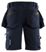 Blåkläder 1988 Håndværker Shorts 4-vejs stretch X1900 produktbillede med logo