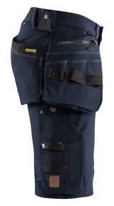Blåkläder 1988 Håndværker Shorts 4-vejs stretch X1900 detalje til broderi