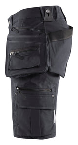 Blåkläder 1988 Håndværker Shorts 4-vejs stretch X1900 produktbillede med tryk
