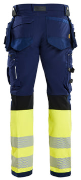 Blåkläder 1993 High Vis Buks 4-vejs stretch produktbillede med logo