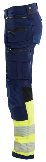 Blåkläder 1993 High Vis Buks 4-vejs stretch produktfoto med tryk