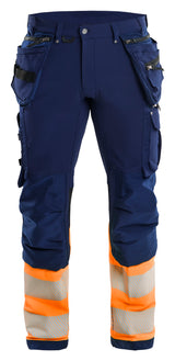 Blåkläder 1993 High Vis Buks 4-vejs stretch materiale med firmalogo