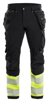 Blåkläder 1993 High Vis Buks 4-vejs stretch detalje med firmalogo