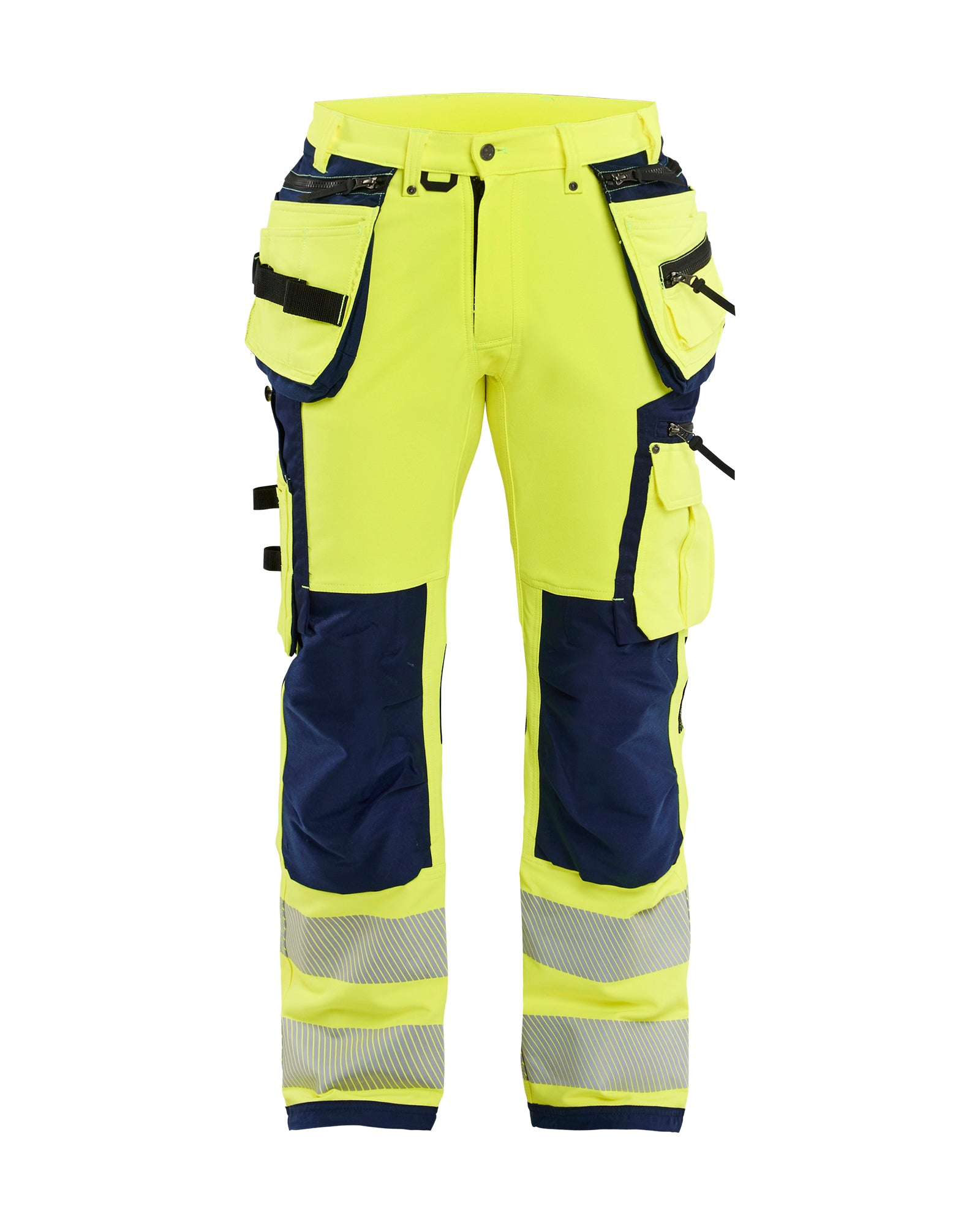 Blåkläder 1997 High Vis Buks 4-vejs stretch, High Vis Gul/Marineblå
