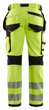 Blåkläder 1997 High Vis Buks 4-vejs stretch nærbillede med logo