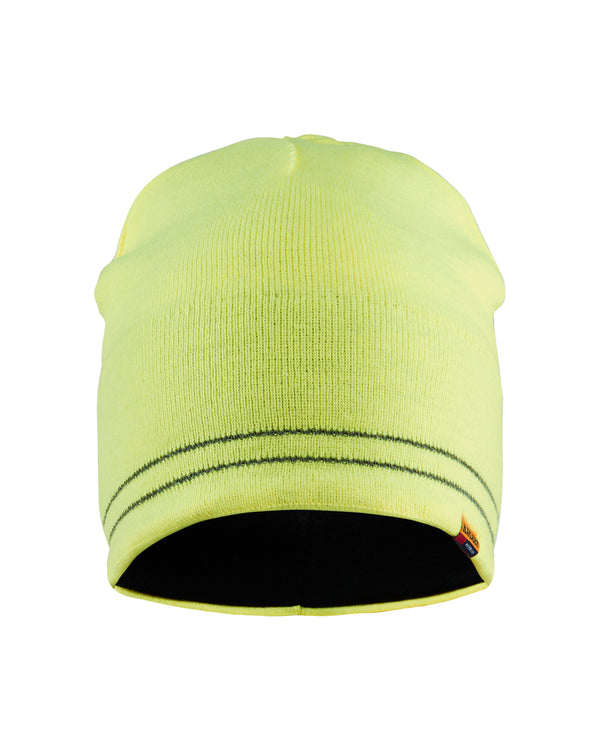Blåkläder 2007 High Vis Strikket Beanie med tryk eller logo – arbejdstøj og firmatøj