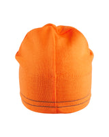 Blåkläder 2007 High Vis Strikket Beanie nærbillede med logo