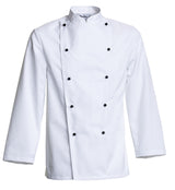 NYBO Workwear 201000 Kokkejakke med tryk eller logo – arbejdstøj og firmatøj