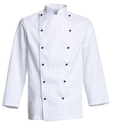 NYBO Workwear 201002 Kokkejakke med tryk eller logo – arbejdstøj og firmatøj