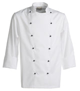 NYBO Workwear 201058 Kokkejakke, manchet med tryk eller logo – arbejdstøj og firmatøj