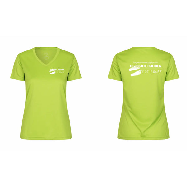 De Bløde Fødders ID 2032 YES Active T-shirt | dame m/tryk