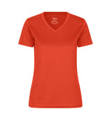 ID 2032 YES Active T-shirt | dame nærbillede med tryk