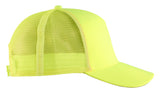 Blåkläder 2078 High Vis Trucker Cap detalje til broderi