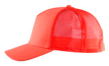 Blåkläder 2078 High Vis Trucker Cap nærbillede med tryk
