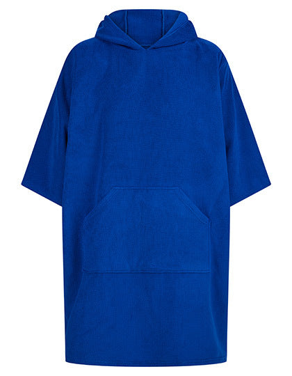 Adults´ Towelling Poncho med logo fra Tojtryk.dk