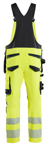 Blåkläder 2626 High Vis Overall 4-vejs stretch nærbillede med logo