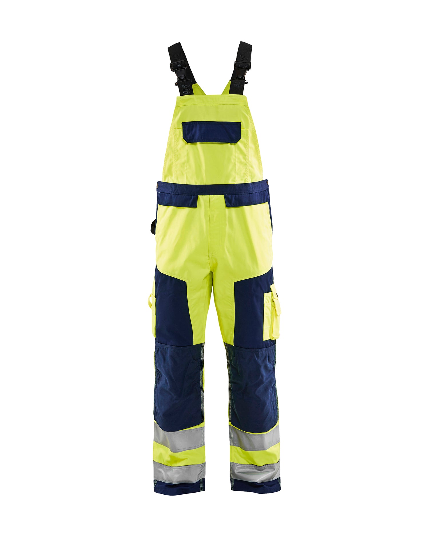 Blåkläder 2660 High Vis Overall, High Vis Gul/Marineblå