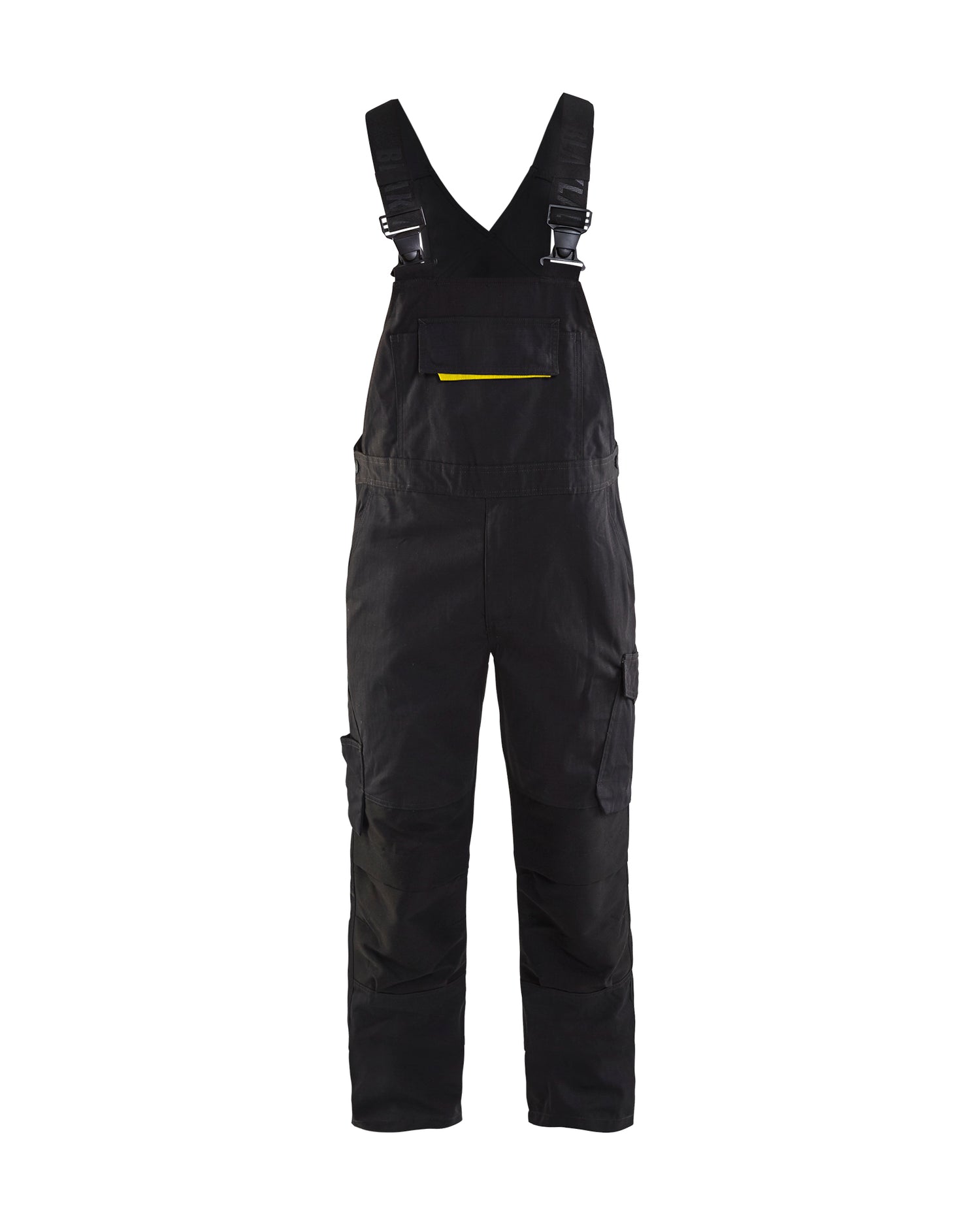 Blåkläder 2695 Service Overall med stretch, Sort/High Vis Gul