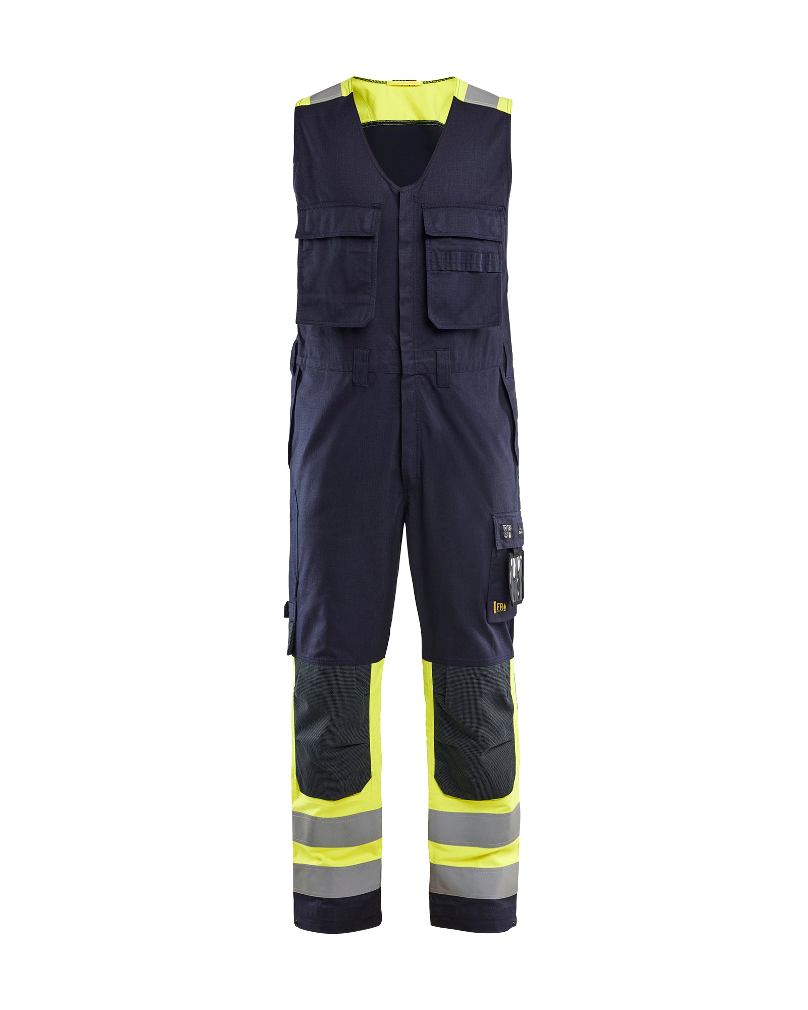 Blåkläder 2887 Helbuks Inherent, Marineblå/High Vis Gul