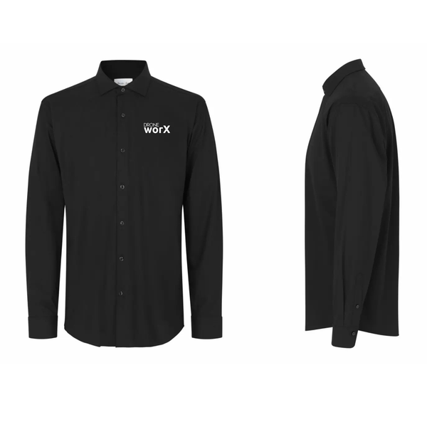 DroneWorX SEVEN SEAS S50 Hybrid shirt | modern m.broderi/tryk