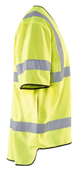 Blåkläder 3023 High Vis Vest detalje til broderi