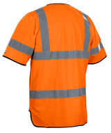 Blåkläder 3023 High Vis Vest nærbillede med logo