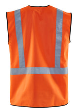 Blåkläder 3029 High Vis Vest nærbillede med logo