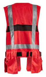 Blåkläder 3032 High Vis Håndværker Vest produktfoto til broderi