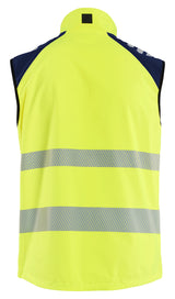 Blåkläder 3091 High Vis Softshell-Vest produktbillede med logo