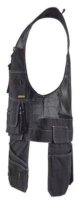 Blåkläder 3100 Håndværker Vest produktfoto med tryk