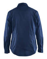 Blåkläder 3208 Dame Twill Skjorte produktbillede med logo