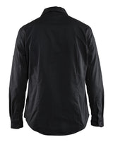 Blåkläder 3208 Dame Twill Skjorte nærbillede med logo