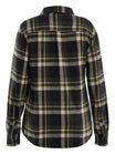 Dame Flannel Skjorte