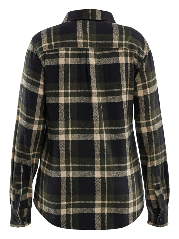 Blåkläder 3218 Dame Flannel Skjorte med tryk eller logo – arbejdstøj og firmatøj