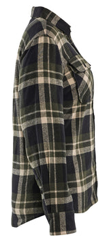 Blåkläder 3218 Dame Flannel Skjorte produktfoto med tryk