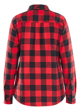 Blåkläder 3218 Dame Flannel Skjorte materiale med firmalogo