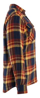 Blåkläder 3218 Dame Flannel Skjorte materiale med logo