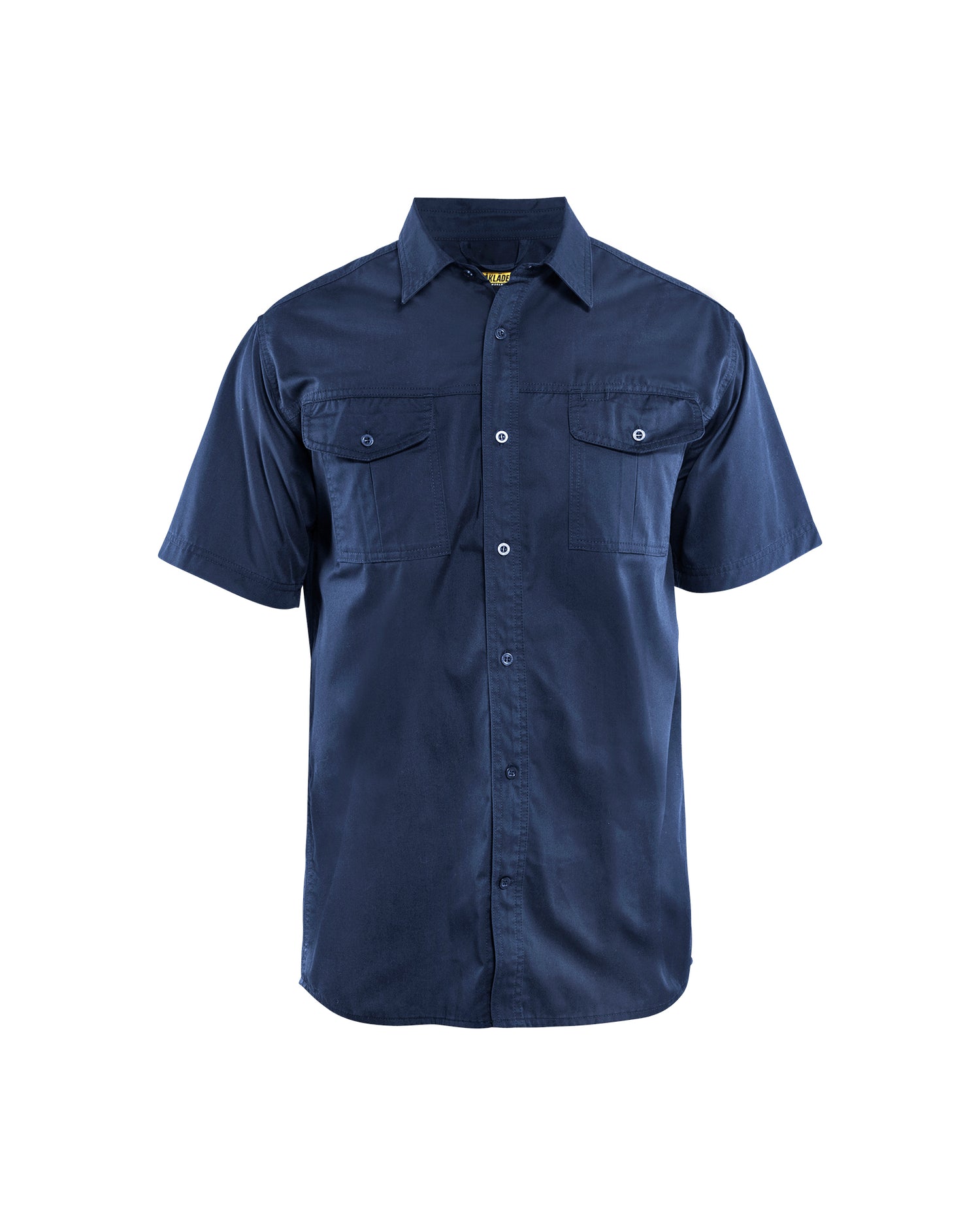 Blåkläder 3296 Twill Skjorte  kort ærme, Marineblå